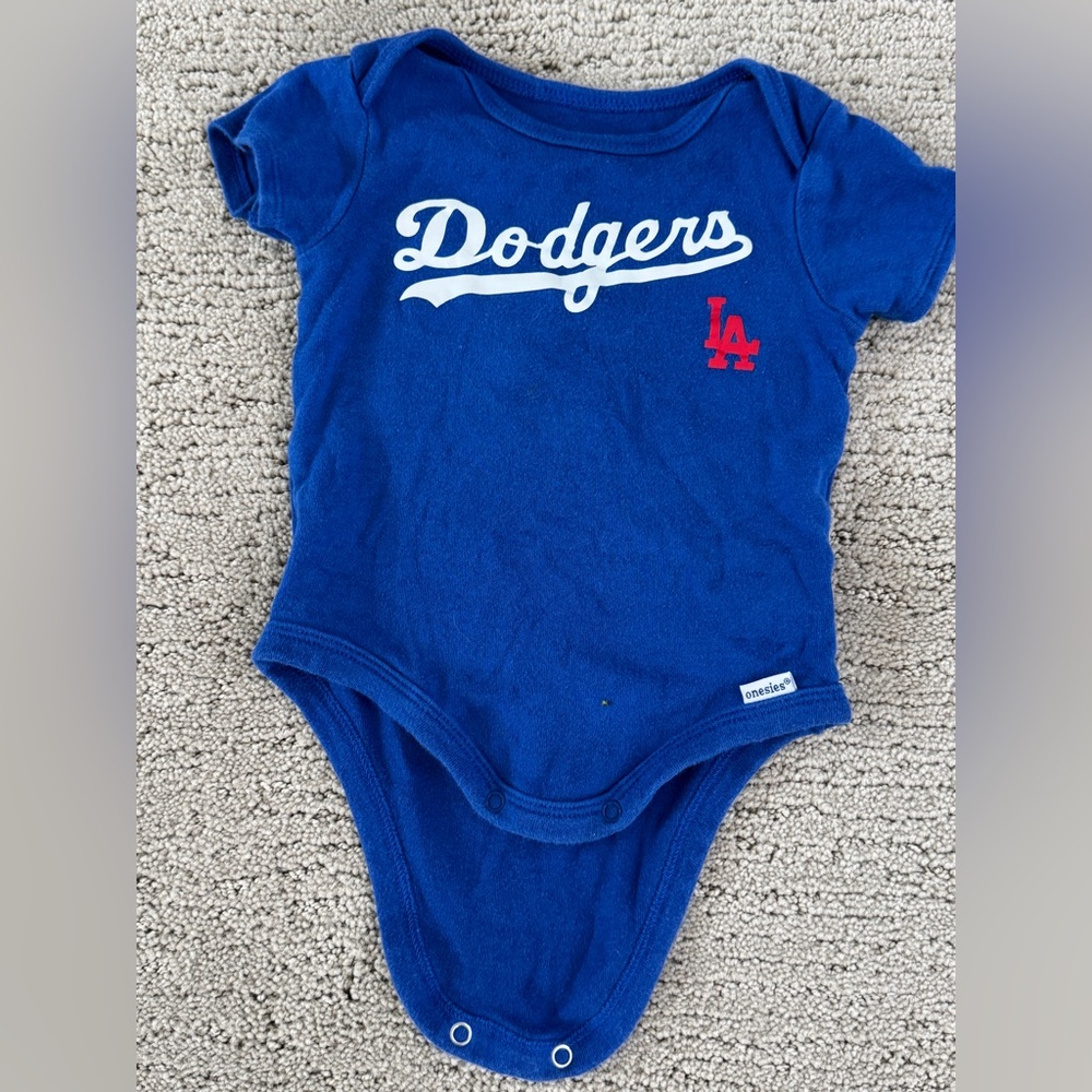 Dodgers Ohtani Newborn Onesie